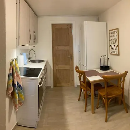Vaerelse Med Eget Kokken Og Bad Apartman